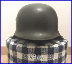 100% Original Ww2 german M42 Heer Helmet With Decal hkp66
