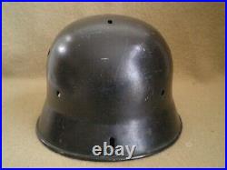 1934 to WW2 German M34 Fire Police Helmet Shell by Thale