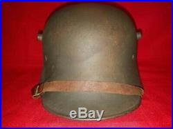 1oo% Original Ww2 Imperial German Army M/16 Soldiers Combat Helmet