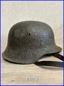 26 Helmet german original nice helmet M42 size 64 WW2 WWII