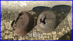 2 HELMETS FROM GERMAN WW2 PARATROOPER RELICS FROM CASSINO