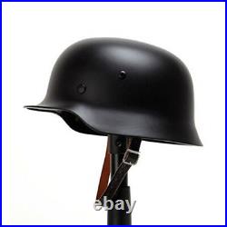 56-61cm Liner Black WW2 German Elite Army M1935 Stahlhelm Retro Style Helmet