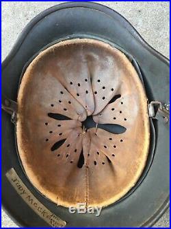 Authentic WW2 German Helmet Q66