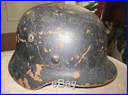 Authentic WW2 German Helmet with decal WWII