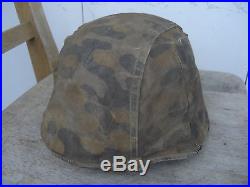 Authentic WW2 German elite reversable helmet cover W-SS