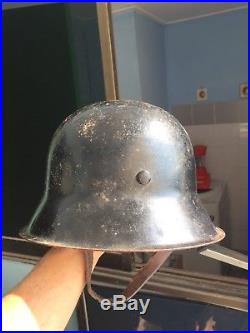 Beautiful WW 2 German wehrmacht marked Hkp 32 Helmet M-35/40 great