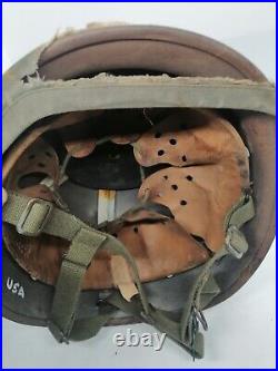 Bundeswehr -WW2 VTG German steel war helmet West Germany w. Camouflage cover