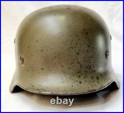Casque allemand M35 authentique WW2 / German helmet WW2 original