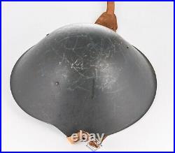 East German early production DDR M56 helmet with WW2 type liner, stamped II 7 59