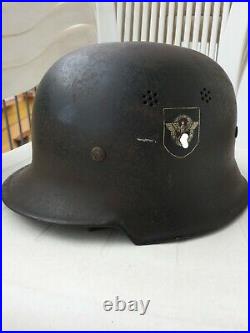 Elmetto Tedesco M34 Polizia german helmet helm casque allemande ww2