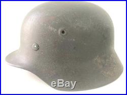 Estate Found Original German WWII M40 Mid War Helmet With Liner WW2 Military