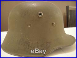 FINNISH ARMY WW2 HELMET (Imperial German helmet model M/18, shell size 66)