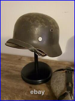 Finnish WW2 Stahlhelm Helmet Field Cap Canteen German World War 59