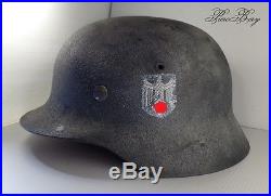 German M40 Et66 Wehrmacht Single Decal Ww2 Heer Camouflage Helmet