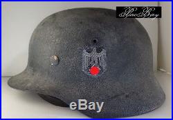 German M40 Et66 Wehrmacht Single Decal Ww2 Heer Camouflage Helmet