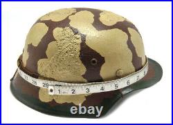 GERMAN WW2 M35 Afrika Korps Wehrmacht Helmet Free shipping from USA 1138WWS