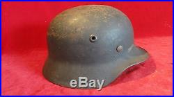 Great Ww2 German Luftwaffe Model 1940 Steel Helmet-liner Band-marked