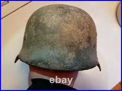 German Combat Helmet relic. Ww2 wehrmacht pioneer heer ss gebirgsjäger lw