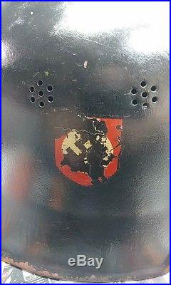 German Germany WWII WW2 Military Army Black Helmet