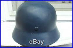 German Helmet M35 Lw Size Et66 Ww2 Stahlhelm