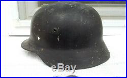 German Helmet M35 Size E. T. 64 Ww2 Stahlhelm