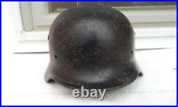 German Helmet M35 Size Ef62 Ww2 Stahlhelm