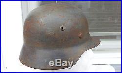 German Helmet M35 Size Ns60 Stahlhelm Wehrmacht Luftwaffe Ww2