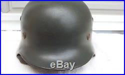 German Helmet M35 Size Ns62 Ww2 Stahlhelm