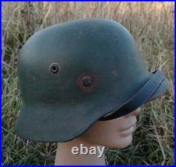 German Helmet M35 WW2 Combat helmet M 35 WWII size 62