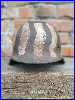 German Helmet M35 WW2 Combat helmet M 35 WWII size 64, Q64