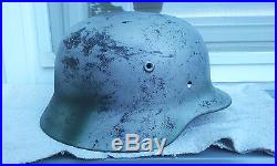 German Helmet M40 Size Et68 Ww2 Stahlhelm Wehrmacht Luftwaffe