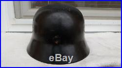 German Helmet M40 Size Ns62 Ww2 Stahlhelm + Liner Band