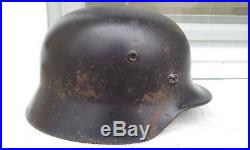German Helmet M40 Size Q64 Ww2 Stahlhelm