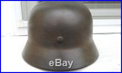 German Helmet M40 Size Q68 Ww2 Stahlhelm