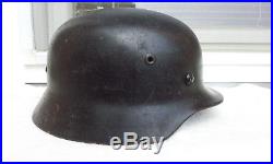 German Helmet M40 Size Q68 Ww2 Stahlhelm Wehrmacht Luftwaffe