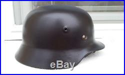 German Helmet M40 Size Se66 Ww2 Wehrmacht Luftwaffe Stahlhelm