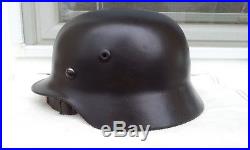 German Helmet M40 Size Se66 Ww2 Wehrmacht Luftwaffe Stahlhelm
