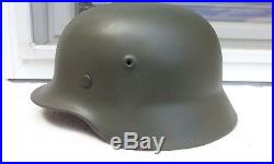 German Helmet M40 Size Se68 Ww2 Stahlhelm