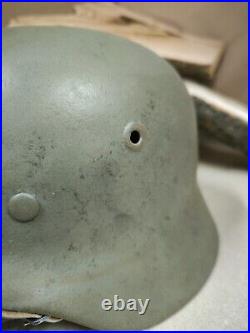 German Helmet M40 WW2 Combat helmet M 40 WWII size 62