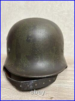 German Helmet M40 WW2 Combat helmet M 40 WWII size 64