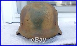 German Helmet M42 Ef66 Normandy Stahlhelm Ww2