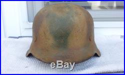 German Helmet M42 Ef66 Normandy Stahlhelm Ww2