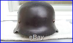 German Helmet M42 Size Ckl 66 Ww2 Stahlhelm