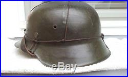German Helmet M42 Size Ef66 Medic Ww2 Stahlhelm