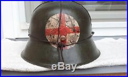 German Helmet M42 Size Ef66 Medic Ww2 Stahlhelm