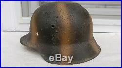 German Helmet M42 Size Ns62 Camo Ww2 Stahlhelm