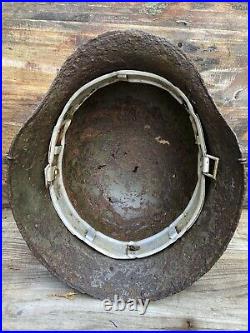 German Helmet WW2 Barbed Wire Eastern Front