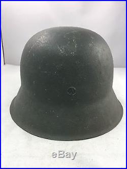 German WW2 Era HKP Manufactured Military Collectible Helmet #2028
