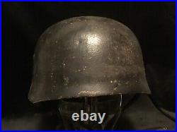 German WW2 Fallschirmjager Helmet Aged Reproduction