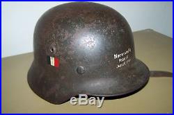 German WW2 Helmet- Veteran Bring Back